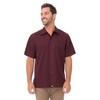 Chef Works Men's Universal Shirt, Merlot, Medium
