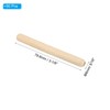 PATIKIL 5/16" x 3-1/8"(8 x 80mm) Wood Dowel Pins, 60