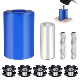 TOKSEO Bicycle Fork Star Nut Setter, Bicycle Fork Star Nut Adjustment Tool, MTB Fork Installation Adjustment Repair Tool for 22.2/25.4/28.6 mm and Most Bikes