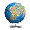 SOUNDANCE 13 Inch World Globe with Stable Heavy Metal Base,