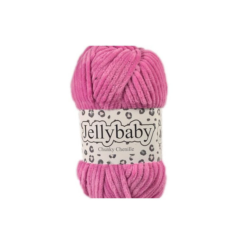Cygnet Jellybaby Chunky Chenille Knitting Yarn (Forest Green 011)
