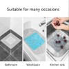 Silicone Tub Stopper Floor Drain Cover, 2 Pieces Sewer Anti-Odor