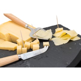 NERTHUS FIH 930 Cheese Cutlery Stainless Steel Wood