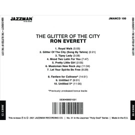 RON EVERETT GLITTER OF THE CITY NEW CD