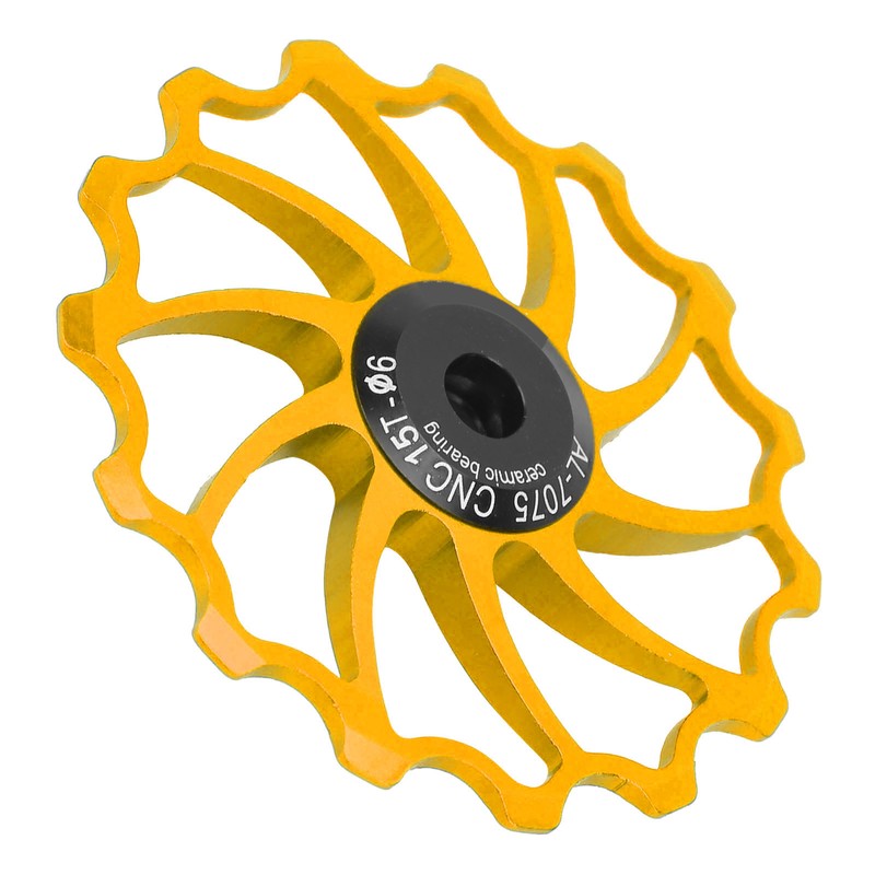 MEIJUN Rear Derailleur Guide Pulley Wheel 15T Ceramic Bearing for