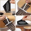 10 Pieces Guitar Luthier Tools Include 9 Understring Guitar Radius