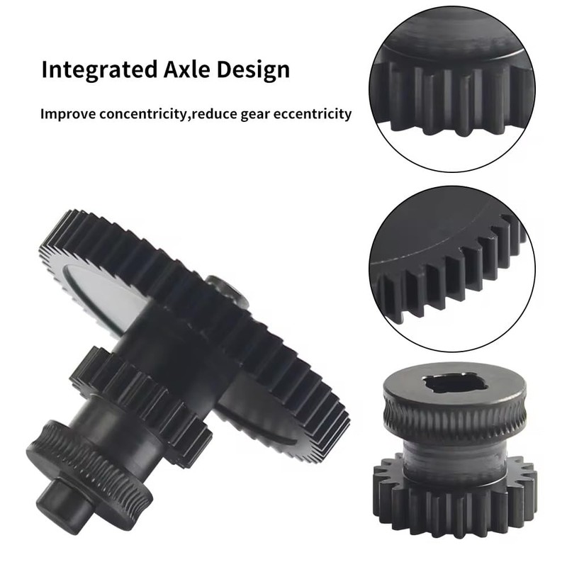 Gear for Neptune 4/Pro/Plus/Max Nano-Coated Mold Steel Integrated Extrusion Head
