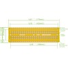 EPLZON 3 Pieces 6.8 x 2.05 Inch Breadboard Solderable Prototype