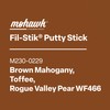 Mohawk Fil-Stik, Wax Putty Stick for Wood Repair, Storm, M230-0012,