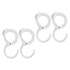 ABOOFAN 4pcs Adjustable Clasp Hooks for Clothing Kitchen and Sundries