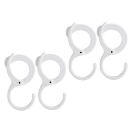 ABOOFAN 4pcs Adjustable Clasp Hooks for Clothing Kitchen and Sundries Material Hangers for Home Office Restaurant Hotel Use