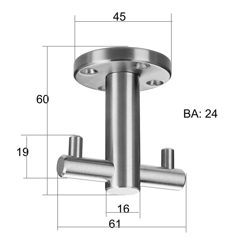 SO-TECH® THANEE 2-Way Swivel Hooks 61 x 60 mm Real