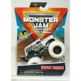 MonsterJam Grave Digger, 1:64 Scale Wheelie Bar Inverse Trucks Series 20
