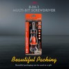 Multi 8-in-1 Magnetic Adjustable Screwdriver: Mini Hand Screwdrivers Set with