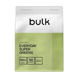 Bulk Everyday Super Greens Powder | Mixed Berries | 60 Servings | with 50 Vitamins, Minerals & Superfoods | High in Vitamin C, D & B12 | Supports Immunity & Daily Wellness