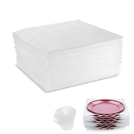 Ailengy 12 Inch Foam Wrap Sheets 50pcs Packing Moving Cushion Foam Wrap Packing Foam for Dishes, China, Glassware, Fragile Items Packing Moving