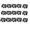 bnafes 15pcs PJ-307 3.5mm Stereo Jack Socket 5 Pin PCB