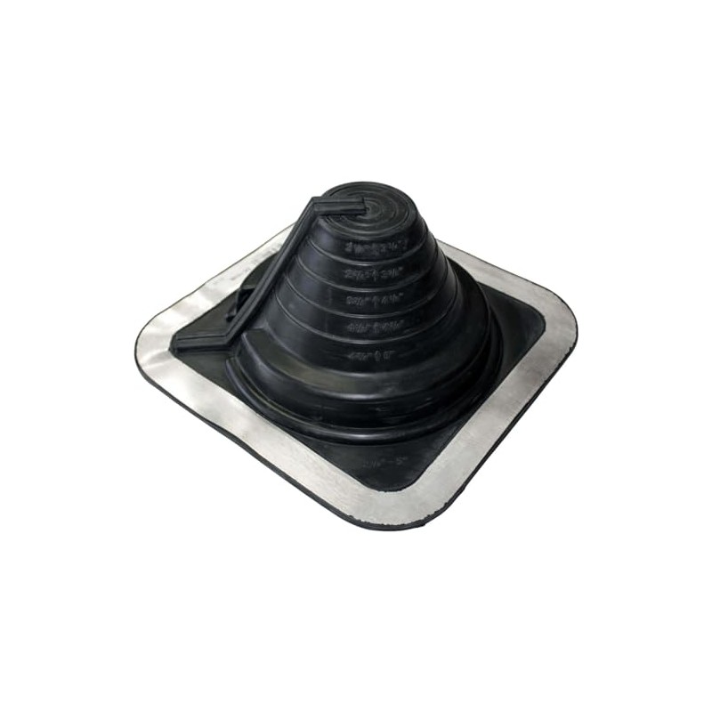 #3 (1/4" to 5") DEKTITE Square Base Combo Pipe Flashing