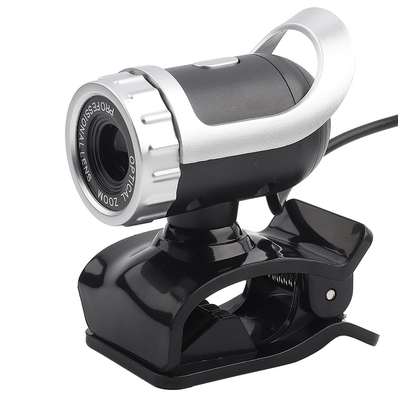 12M Pixels Clip on Webcam Web Camera HD 360° Rotating
