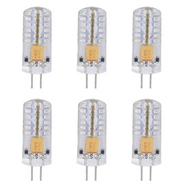6Pcs LED Bulb Easy Install Light Transmission Uniform Light Output Color Bulb for Party Home 12VGreen