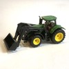 siku 1395 John Deere Tractor with Front Loader, Green, Metal/Plastic,