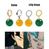 Potara Ball Anime Dragon Earrings Goku Z Black Nickel Free