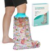 FIPELL 100% Waterproof Kids Cast Cover for Shower Leg Kids,