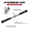 DYNASQUARE LAT Pulldown Attachments Combo, Curl Pulldown Bar with 360°