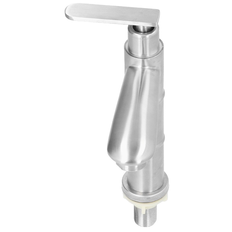 Bamboo Shape Stainless Steel Basin Faucet Cold Water Sink Faucet