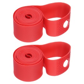 sourcing map 2pcs Bicycle Rim Strip 22" x 20mm PVC Bike Tire Liner Bicycle Wheel Rim Tape Inner Tube Tape Anti-Scratched Guard Cushion Pad Protector for Road MTB Mountain Bike