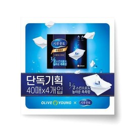 Shirukotto Uru-Uru 40 sheets, 4 pieces, 7 pieces, choose 1, Uru-Uru 40 sheets, 4 pieces. / 시루콧토 우루우루 40매 4개입 7개입 택 1 우루우루40매 4개입