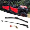 Universal Manual Windshield Wiper for UTV, Manual Wiper Arm Universal
