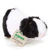 Zappi Co 100% Recycled Black White Guinea Pig Plush Toy