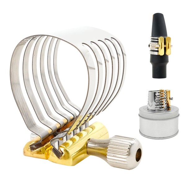 OriGlam Alto Sax Saxophone Mouthpiece Ligature, Alto Saxophone Mouthpiece Sax