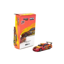 TARMACWORKS 1/64 HKS Hiper Silvia RS-2 Chrome Red Special Edition Complete Product T64G-023-HKSRC