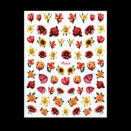 Moyra Watertransfer Sticker Selection No. 05 Flowers