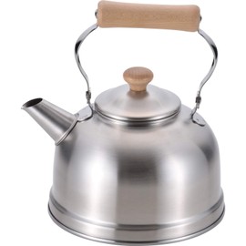 Wahei Freiz Chitose CS-022 Somewhere Nostalgic Kettle, 8.6 gal (2.5 L), Wooden Handle, Induction Compatible, Made in Japan