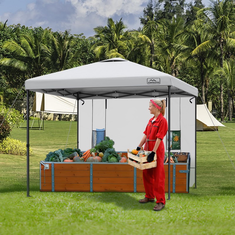 KAMPKEEPER Instant Canopy Sidewalls with 4 Pockets for Pop Up