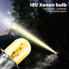 Ameri 19.2 Volt bulb Flashlight/Worklight Replacement XENON Bulbs 19v for