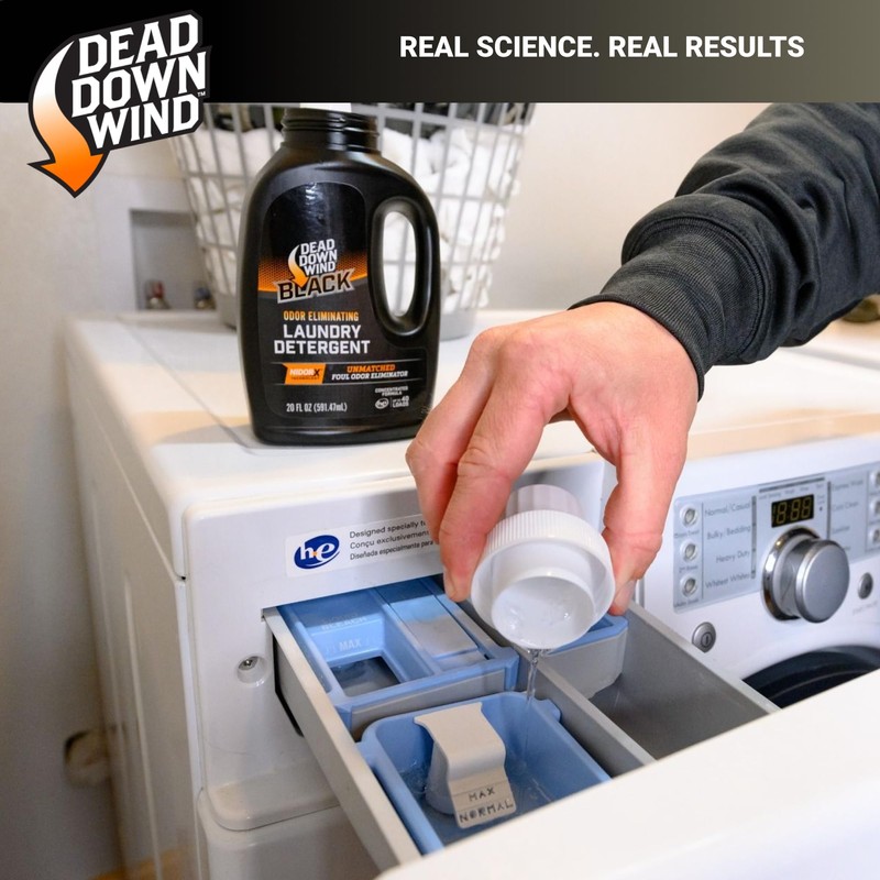 DEAD DOWN WIND BLACK Premium Unscented Laundry Detergent (20 Oz)