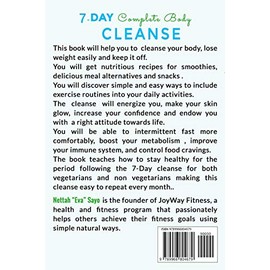 Nettah Evelyn Sayo 7-Day Complete Body Cleanse: Detox For Health And Lose Weight Easily