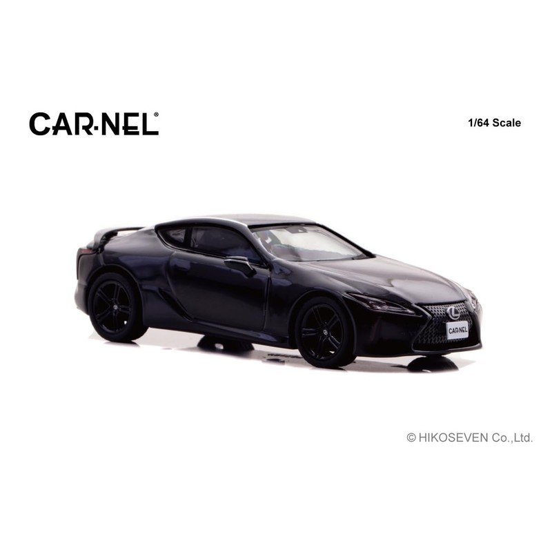 CARNEL CN640044 1/64 Lexus LC500 AVIATION 2021 Black Finished Product