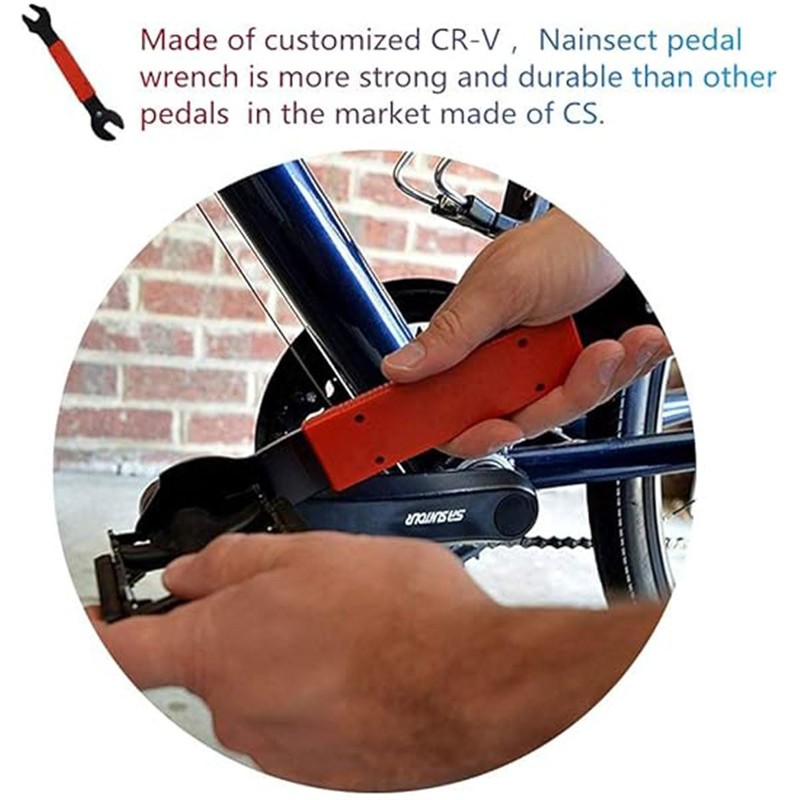 AIMALL Bicycle Pedal Removal Wrench - 11.18 Inch Bicycle Repair