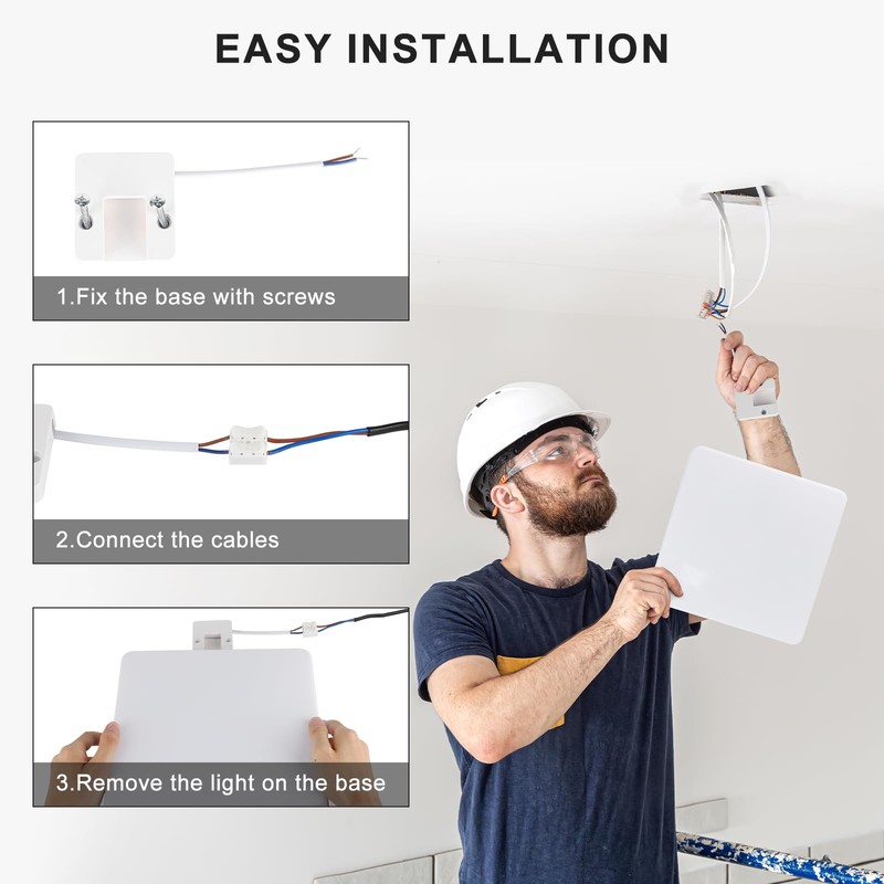 Kambo 36 W Ceiling Light LED Bathroom Square Ceiling Light