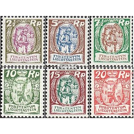 Liechtenstein 65-70 (complete.issue.) fine used/cancelled 1925 winemaker (Stamps for collectors)