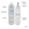 Termómetro De Oído Infrarrojo Yht-01 Vitalcare Blanco