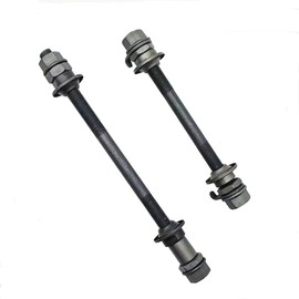 CDHPOWER Bike Axles 140mm/190mm Bicycle Hub Axle Front and Rear Axles Kit 2 pcs for Road Bike, Mountain Bike, BMX, MTB