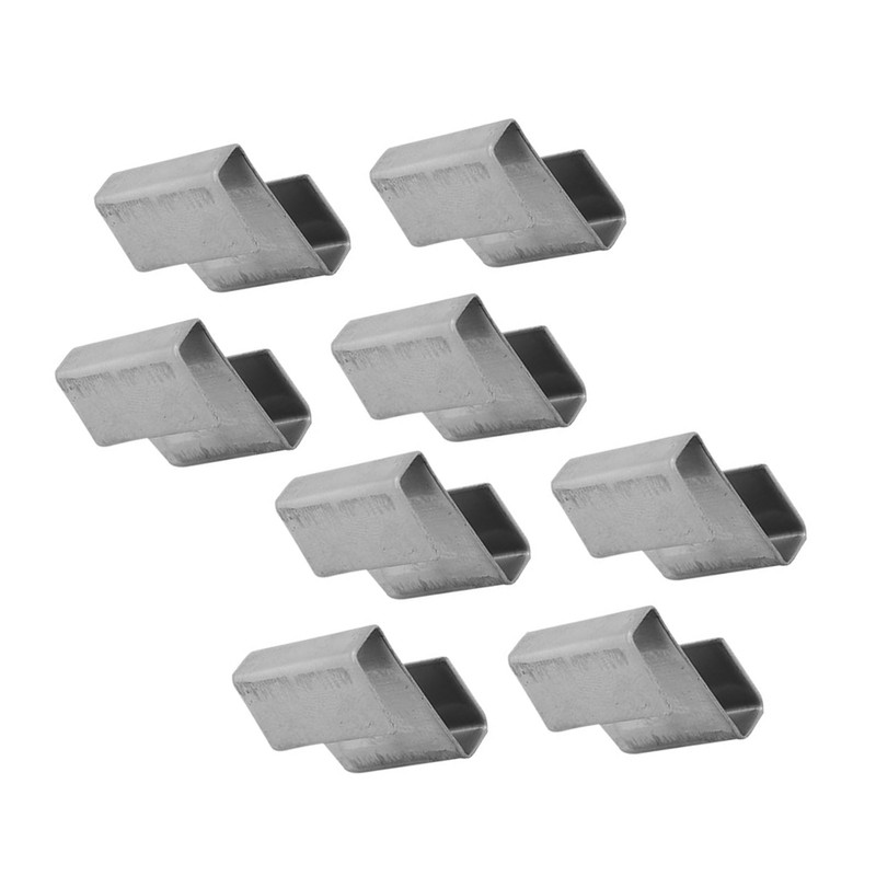 50pcs Stainless Steel Greenhouse Overlap S Clips Durable Glass Frame
