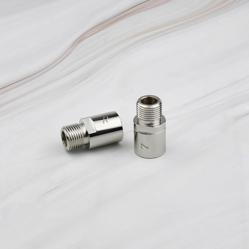 Bike Pedal Extension Chrome Molybdenum Steel 20mm Fits 9/16" Threaded