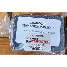 Amish Homemade Soap (Charcoal)